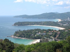 3 Beach viewpoint with Karon Beach to the top of the photo